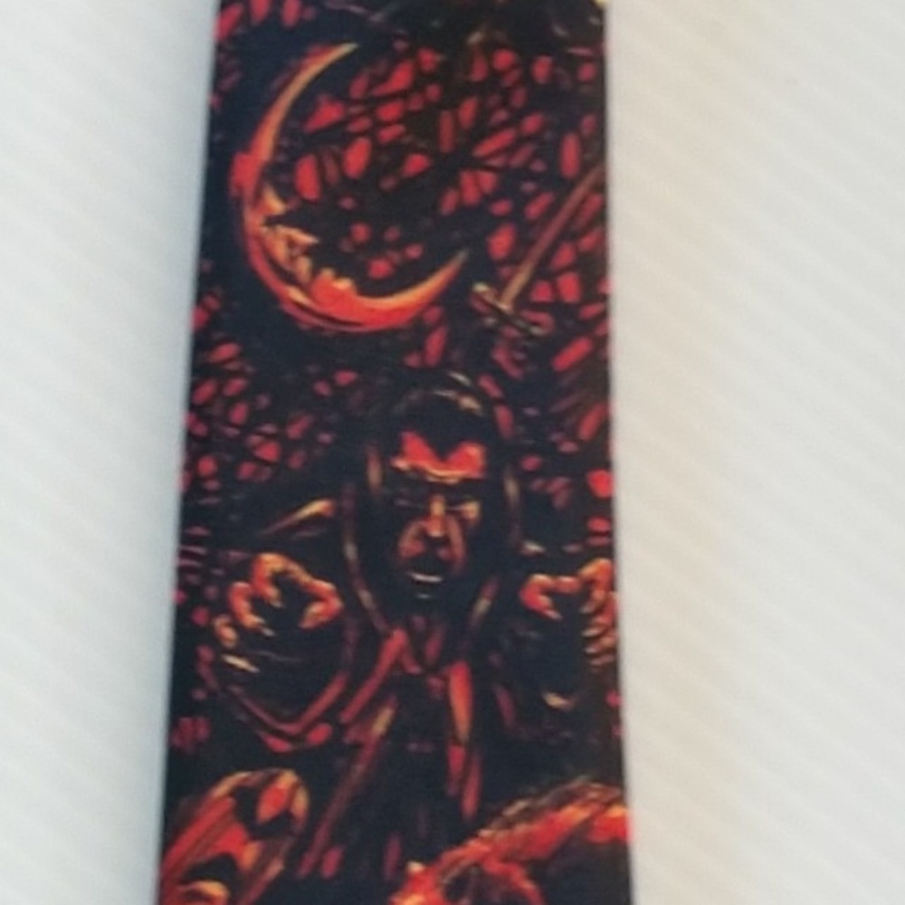 Men's Tie Vintage Ralph Marlin Halloween